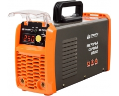Сварочный инвертор Daewoo DW 250 MMA, 230 В, 4.9 кг, 10-250 А