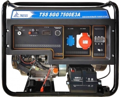 Бензиновый генератор TSS SGG 7500 E3A, 400/230 В, 7.5 кВт