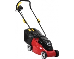 Газонокосилка электрическая Elitech ЕК 1000 Н, несамоходная Тип передвижения, 32 см, есть Мульчирование, 25 л, электрический Тип двигателя