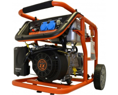 Бензиновый генератор Mitsui Power ECO ZM 3500, однофазный, 2.5, Mitsui, ручной, 18 л