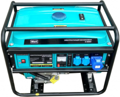 Бензиновый генератор Wert G 8000 D, 230 В, 6.0 кВт