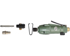 Пневмошуруповерт прямой Fubag 100106, 180 max, 8500 Частота холостого хода, 85 Расход воздуха, 6.3 Рабочее давление, 1.04 Вес брутто