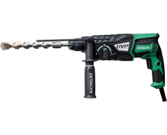Перфоратор Hitachi DH 28 PCY, трехрежимный Количество режимов, 3.4 Дж, 2.9 кг, 850 Вт