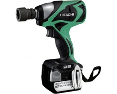 Гайковерт аккумуляторный ударный Hitachi WR 14 DBDL, 235 max, квадрат Тип патрона, Li-Ion Тип аккумулятора, 14.4 Напряжение аккумулятора, 3.0 Емкость аккумулятора