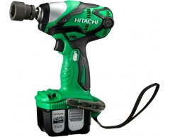 Гайковерт аккумуляторный ударный Hitachi WR 14 DL2, 235 max, квадрат Тип патрона, Li-Ion Тип аккумулятора, 14.4 Напряжение аккумулятора, 4.0 Емкость аккумулятора