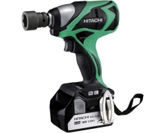 Гайковерт аккумуляторный ударный Hitachi WR 18 DBDL-RJ, 250 max, квадрат Тип патрона, Li-Ion Тип аккумулятора, 18 Напряжение аккумулятора, 5.0 Емкость аккумулятора