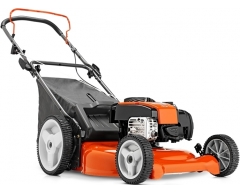 Газонокосилка бензиновая Husqvarna LC 153, несамоходная Тип передвижения, 53 см, нет Боковой выброс, есть Мульчирование, 56.6 л, B&S Модель двигателя