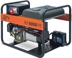 Бензиновый генератор RID RS 6000 PE, 400/230 В, 4.0 кВт, 3.2 кВт