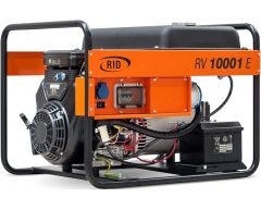 Бензиновый генератор RID RV 10001 E, 230 В, 9.0 кВт