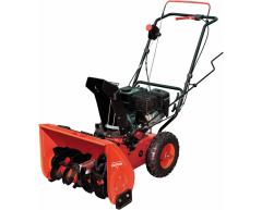 Снегоуборочная машина бензиновая Elitech СМ 6, самоходный Тип передвижения, 4 Количество скоростей, 56 см, нет Фара освещения, нет Подогрев ручек, Loncin Модель двигателя