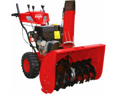 Снегоуборочная машина бензиновая Elitech СМ 14 Э, самоходный Тип передвижения, 6 Количество скоростей, 76 см, есть Фара освещения, есть Подогрев ручек, Loncin Модель двигателя