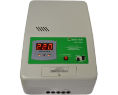 Стабилизатор напряжения электронный Suntek РЛ 5000 ВА, напольный Тип установки, 5.0 Максимальная мощность, 140-270 Диапазон стабилизации, 220 Выходное напряжение