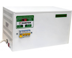 Стабилизатор напряжения тиристорный Suntek ТТ 15000, напольный Тип установки, 15 Максимальная мощность, 130-275 Диапазон стабилизации, 220 Выходное напряжение