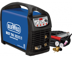 Аргонодуговой сварочный инвертор Blueweld Best TIG 252 AC/DC HF/Lift, MMATIG, 400 В, 19.6 кг, 10-250 А