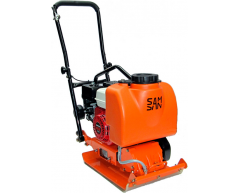Виброплита бензиновая Samsan PC 161, 10.5 кН, 500x360 мм, 62 кг, 5.5 л.с.
