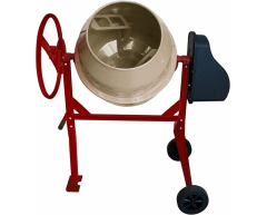 Бетономешалка электрическая Elitech Б 140, 140 л, чугун Материал венца, 550 Вт, 230 В