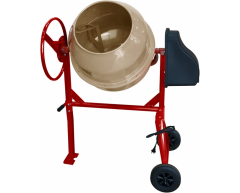 Бетономешалка электрическая Elitech Б 160, 160 л, чугун Материал венца, 650 Вт, 230 В