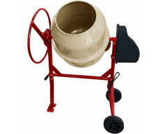 Бетономешалка электрическая Elitech Б 200, 200 л, чугун Материал венца, 800 Вт, 230 В