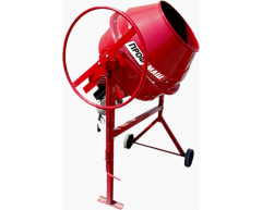 Бетономешалка электрическая Профмаш Б 130 Н, 130 л, полиамид Материал венца, 850 Вт, 230 В