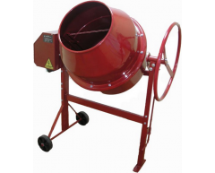 Бетономешалка электрическая Профмаш Б 165, 165 л, полиамид Материал венца, 600 Вт, 230 В
