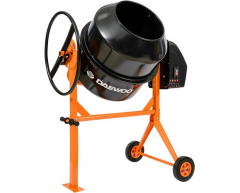 Бетономешалка электрическая Daewoo DACM 200 H, 200 л, чугун Материал венца, 800 Вт, 230 В