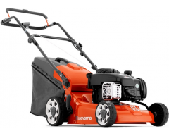 Газонокосилка бензиновая Husqvarna LC 140, несамоходная Тип передвижения, 40 см, нет Боковой выброс, нет Мульчирование, 50 л, B&S Модель двигателя