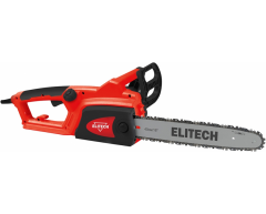 Электропила цепная Elitech ЭП 2000/16 П, 40 Длина шины, 9.5 Шаг цепи, 5.0 Вес нетто, 2000 Мощность