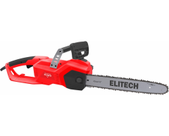 Электропила цепная Elitech ЭП 2200/16, 40 Длина шины, 9.5 Шаг цепи, 5.4 Вес нетто, 2200 Мощность