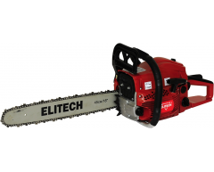 Бензопила Elitech БП 52/18, 45 см, 8.3 мм, 6.0 кг, 2.1 кВт, 52 см3