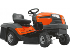Садовый трактор Husqvarna TC 130, гидростатическая Тип трансмиссии, 77 Ширина скашивания, нет Боковой выброс, опция Мульчирование, 200 Объем травосборника, Briggs&Stratton Производитель двигателя