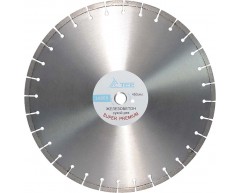 Диск алмазный по железобетону TSS 207557, сухая Тип резки, 450 Диаметр диска, 25.4 Посадочный диаметр, 3.6 Толщина алмазного слоя, 10 Высота алмазного слоя