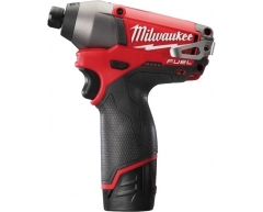 Шуруповерт аккумуляторный импульсный Milwaukee M12 CID-202C Fuel