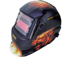 Маска сварщика Fubag Optima 9-13 Tiger, 95x36 Размер экрана, 2 Количество сенсоров, 9-13 Степень затемнения, 0.50 Вес нетто