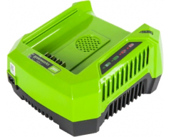 Зарядное устройство Greenworks G 80 C, Li-Ion Тип аккмуляторов, 230 Напряжение сети, 80 Напряжения заряда