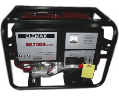 Бензиновый генератор Elemax SH 7000 ATS-RAVS, 230 В, 5.5 кВт