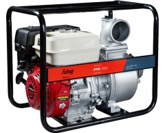 Мотопомпа бензиновая Fubag PTH 1600, 1600 л/мин, 30 м