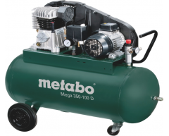 Компрессор масляный Metabo Mega 350-100 D, 90 л, 320 л/мин, 2.2 кВт, 400 В