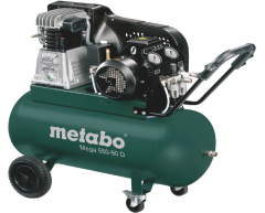 Компрессор масляный Metabo Mega 550-90 D, 90 л, 510 л/мин, 3.0 кВт, 400 В