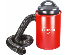 Пылесос для стружки Elitech ПДС 1100 К, 3600 л/мин, 250 мбар, 50 л, 1100 Вт