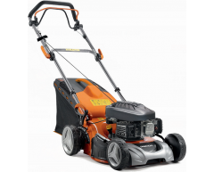 Газонокосилка бензиновая Daewoo DLM 4600 SP, самоходная Тип передвижения, 45 см, есть Боковой выброс, есть Мульчирование, 60 л, Daewoo Модель двигателя