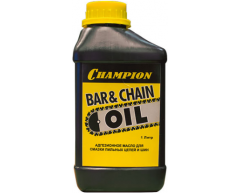 Масло для смазки цепей Champion 952824, минеральное Тип масла, 1.0 Объем бутылки