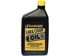Масло для смазки цепей Champion 952802, минеральное Тип масла, 1.0 Объем бутылки