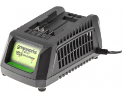 Зарядное устройство Greenworks G 24 C, Li-Ion Тип аккмуляторов, 100-240 Напряжение сети, 24 Напряжения заряда