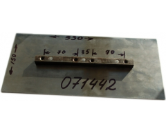 Комплект лопастей TSS 070319 для DMD 900, 4 Количество лопастей, 330x150 Размер лопасти (ДxШ)