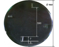 Диск затирочный TSS 074065 для DMD 960, 960 Диаметр диска