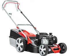 Газонокосилка бензиновая AL-KO Classic 4.65 SP-B Plus, самоходная Тип передвижения, 46 см, нет Боковой выброс, есть Мульчирование, 65 л, B&S Модель двигателя