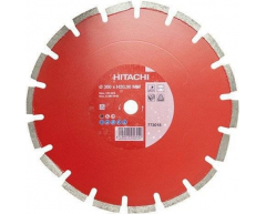 Диск алмазный по асфальту Hitachi Laser Standart 773018, сухая, 300, 20, 2.8, 10