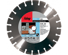 Диск алмазный по бетону Fubag BB-I 58227-6, сухая Тип резки, 350 Диаметр диска, 30/25.4 Посадочный диаметр, 2.8 Толщина алмазного слоя, 10 Высота алмазного слоя