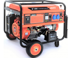 Бензиновый генератор MVAE БГ 4500, 230 В, 4.1 кВт