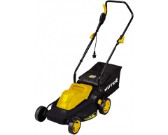 Газонокосилка электрическая Huter ELM 1400 T, несамоходная Тип передвижения, 38 см, нет Мульчирование, 35 л, электрический Тип двигателя